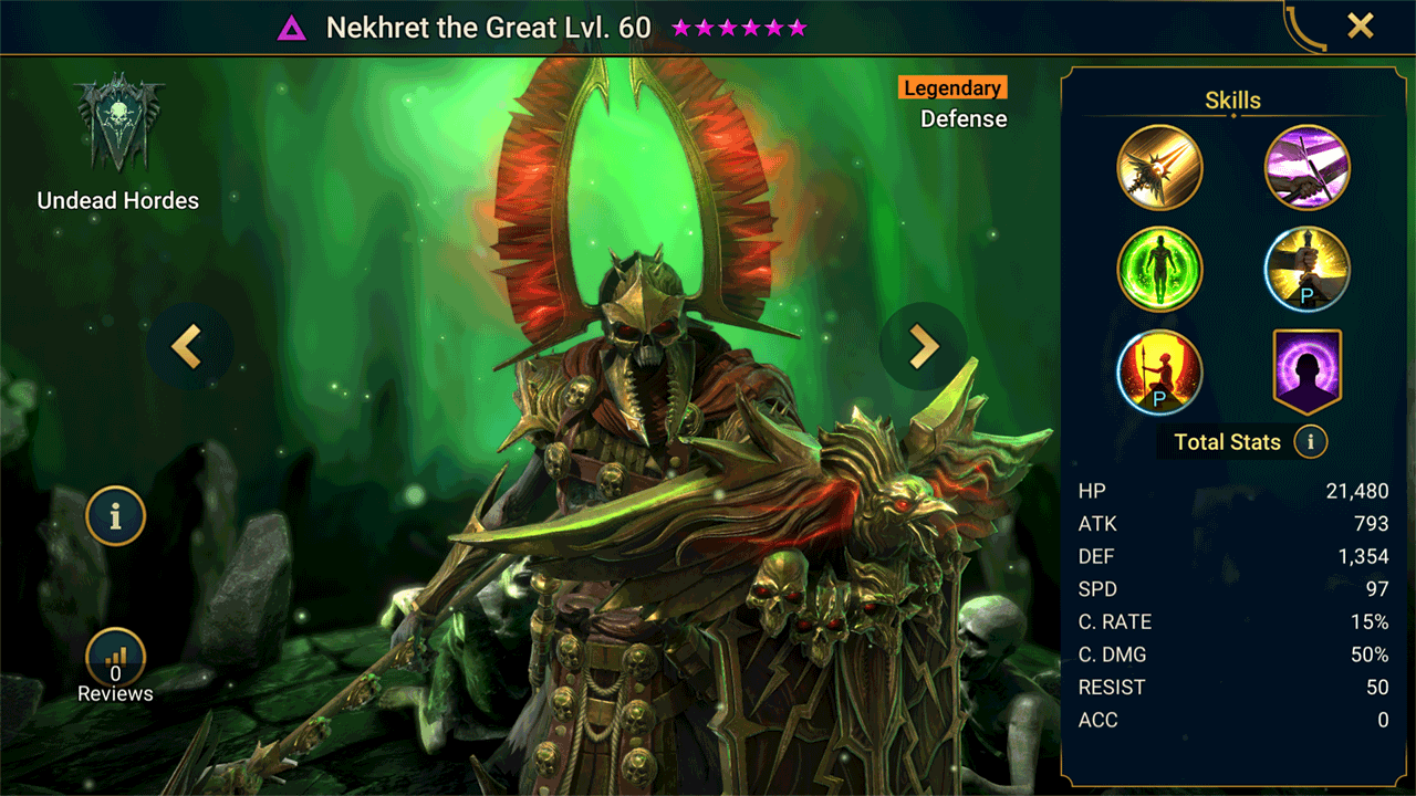 nekhret the great