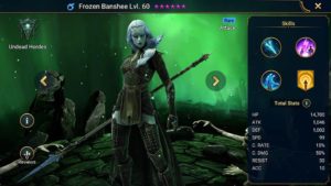 frozen banshee