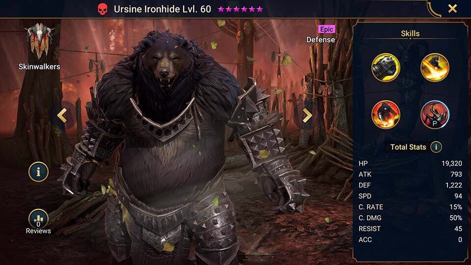 ursine ironhide