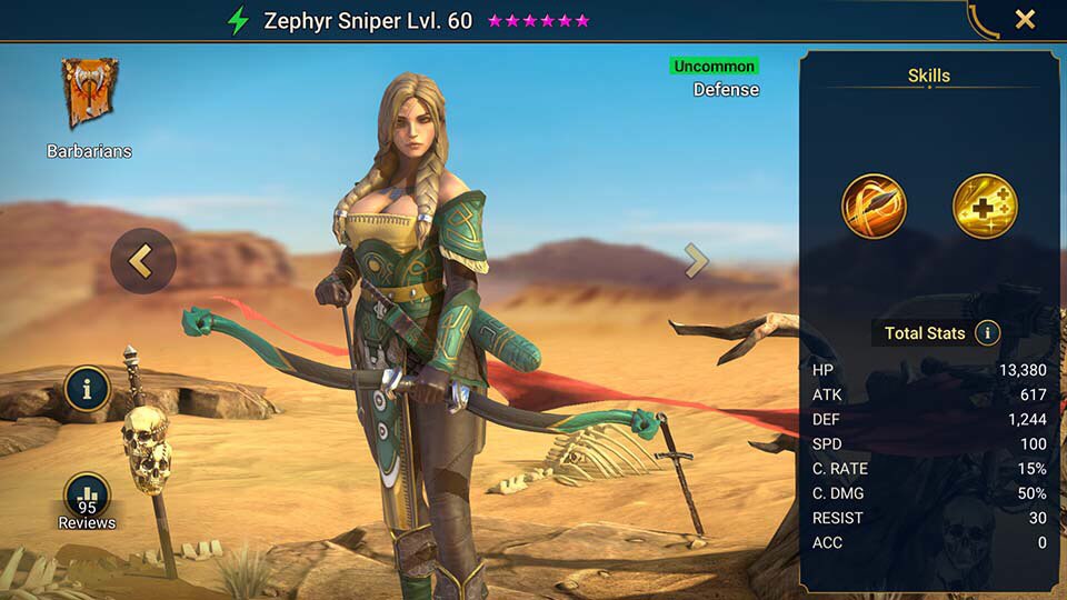 zephyr sniper